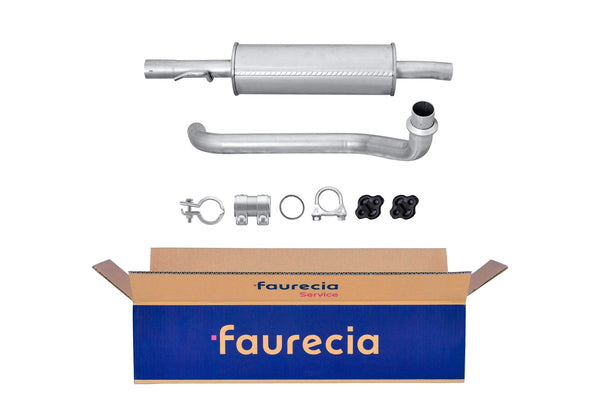 FAURECIA 8LB 366 022-951 Front Muffler - Easy2Fit® Kit - fits VW TOURAN (1T1, 1T2)