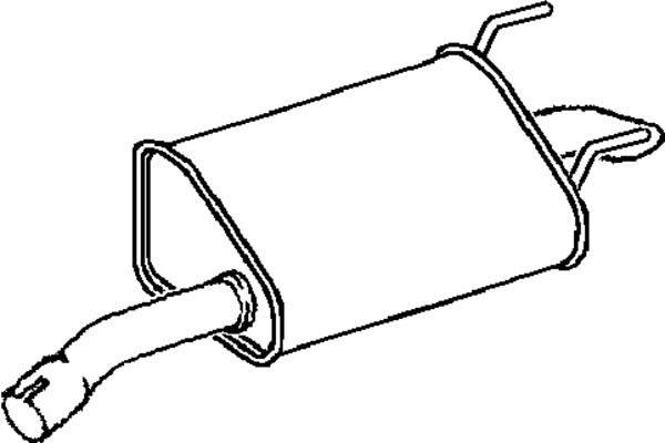 Klarius GM479X - Box With Tail Pipe Right Hand