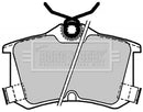 Borg & Beck Brake Pad Set - BBP1653