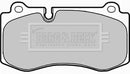 Borg & Beck Front Brake Pad Set -BBP2037