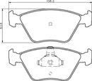 Mintex Brake Pad Set fits -Jaguar MDB2415 (also fits other vehicles)