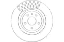 Disctech Brake Disc - Fits Audi - ABD3363 - Rear Axle