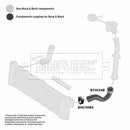 Borg & Beck Turbo Hose Part No -BTH1348