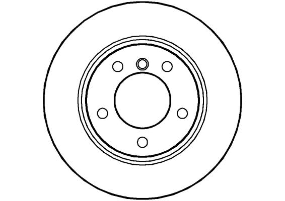Disctech Brake Disc - Fits Bmw - ABD2128 - Front Axle