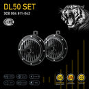 HELLA 3CB 004 811-132 Signal Horn - HELLA HEAVY DUTY HORN DL50 SET - 24V - 114dB(A) - High Tone/Low To - Quantity 2