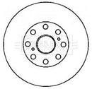 Borg & Beck Brake Disc Pair Part No -BBD4340
