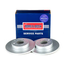 Borg & Beck Brake Disc Pair Part No -BBD4258