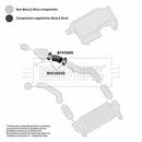 Borg & Beck Turbo Hose Part No -BTH1589