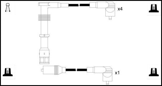ElectroSpark Ignition Lead Set - OEK706