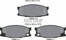 Textar Brake Pad Set - 2350101