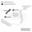 Borg & Beck Turbo Hose Part No -BTH1201
