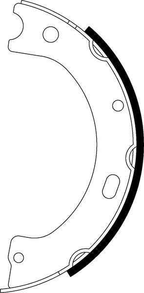 Mintex Brake Shoes fits -Nissan MFR768 (also fits other vehicles)