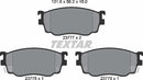 Isuzu Mazda, Brake Pad Set - Textar 2377701