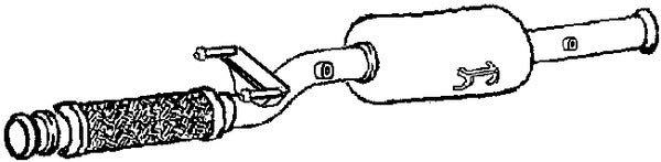 Klarius 390291 - Catalyst & Dpf Combined  - Fits Citroen C8 (EA_, EB_)
