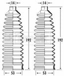 Borg & Beck Steering Gaiter Kit Part No -BSG3290