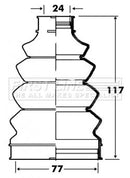 First Line Cv Joint Boot Kit Part No -FCB2844