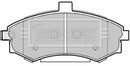 Borg & Beck Front Brake Pad Set -BBP1896
