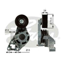 Gates DriveAlign Tensioner Unit - T38472