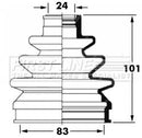 First Line Cv Joint Boot Kit Part No -FCB6027