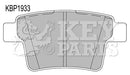 Key Parts Brake Pad Set -KBP1933