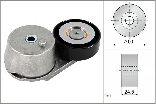 INA Tensioner Lever - V-Ribbed Belt - Part No - 534070410
