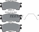 Textar Brake Pad Set - 2384504