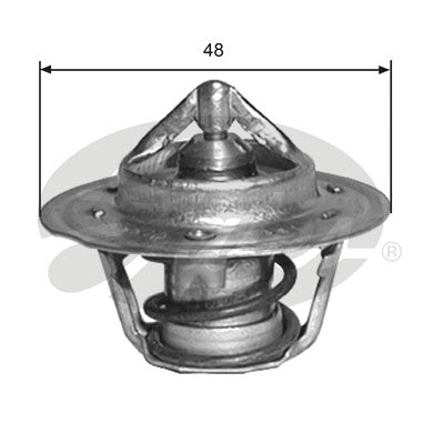 Gates Thermostat, coolant - TH33291G1