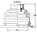 First Line Cv Joint Boot Kit Part No -FCB6209