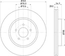 Mintex Brake Discs fits -Chrysler Dodge S296:6 MDC1928 (also fits other vehicles)