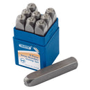 Draper 0-9 Number Stamp Set 1/4" - 37338
