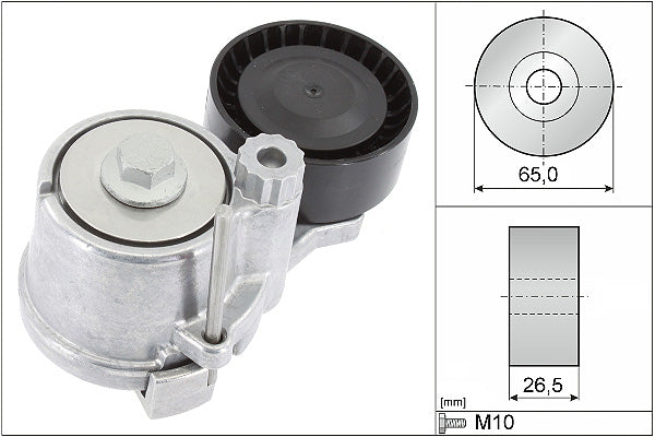 INA Tensioner Lever - V-Ribbed Belt - Part No - 534066110