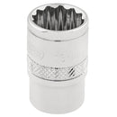 Draper Expert 13mm 12point Socket 3/8DR-Pckd - 32776