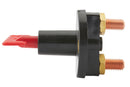 HELLA 6EK 002 843-051 Main Switch, battery - Turn knob control - Number of connectors: 2