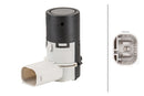 HELLA 6PX 358 141-161 Sensor, parking distance control - straight - 3-pin connector - Plugged