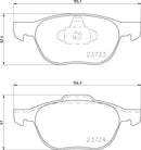Mintex Brake Pad & Disc Kit fits -Ford Volvo MDK0239 (also fits other vehicles)