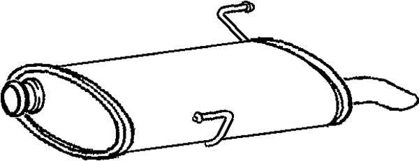 Klarius PG710D - Box With Tail Pipe