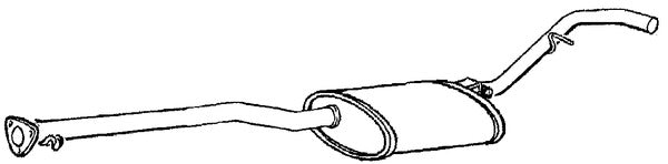 Klarius GM114J - Box With Centre Pipe