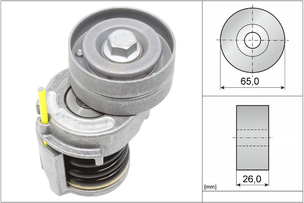 INA Tensioner Lever - V-Ribbed Belt - Part No - 534034610