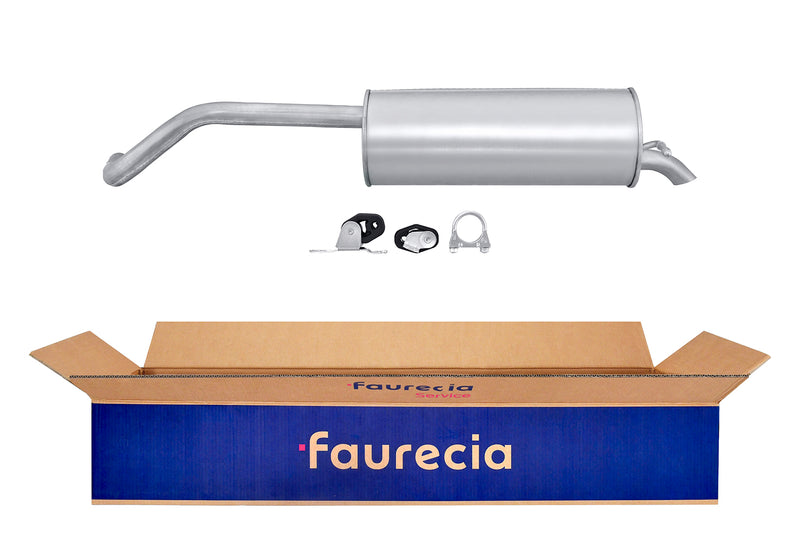 FAURECIA 8LD 366 035-431 Rear Muffler - Easy2Fit® Kit - fits SEAT CORDOBA (6L2)