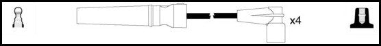 ElectroSpark Ignition Lead Set - OEK794