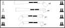 Lucas Ignition Lead Set - LUC4566