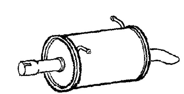 Klarius VW962W - Box With Tail Pipe