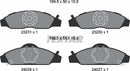 Textar Brake Pad Set - 2323101