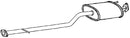 Klarius TY766K - Box With Centre Pipe  - Fits Toyota Hilux 2.5 D-4D