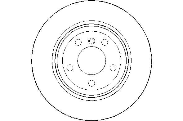 Disctech Brake Disc - Fits Bmw - ABD2984 - Rear Axle