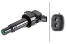 HELLA 5DA 358 057-821 Ignition Coil - 2-pin connector - Bolted