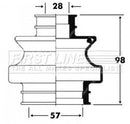 First Line Cv Joint Boot Kit Part No -FCB6093