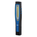 COB/SMD LED Rechargeable Inspection Lamp - 10W - 1 -000 Lumens - Blue - 1 x USB Cable - 1 x Charger