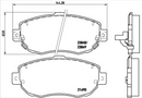Brembo Brake Pad Set - P83037