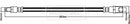 Borg & Beck Brake Hose Part No -BBH8448